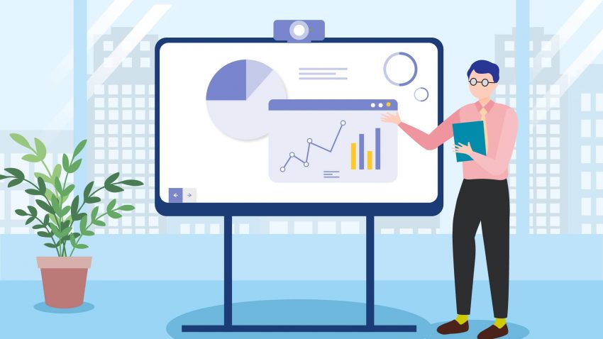 interactive flat panel display